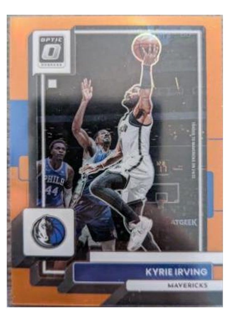 2022-23 Donruss Optic Base Set Kyrie Irving Orange #31 card