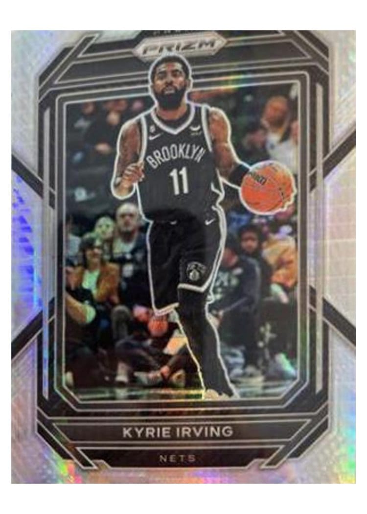 2022-23 Panini Prizm Base Set Kyrie Irving Hyper Prizm #5 card