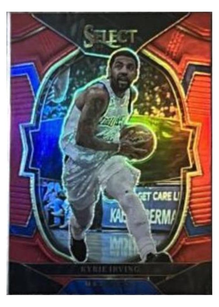 2022-23 Panini Select Base Set Kyrie Irving Red Prizm #30 card