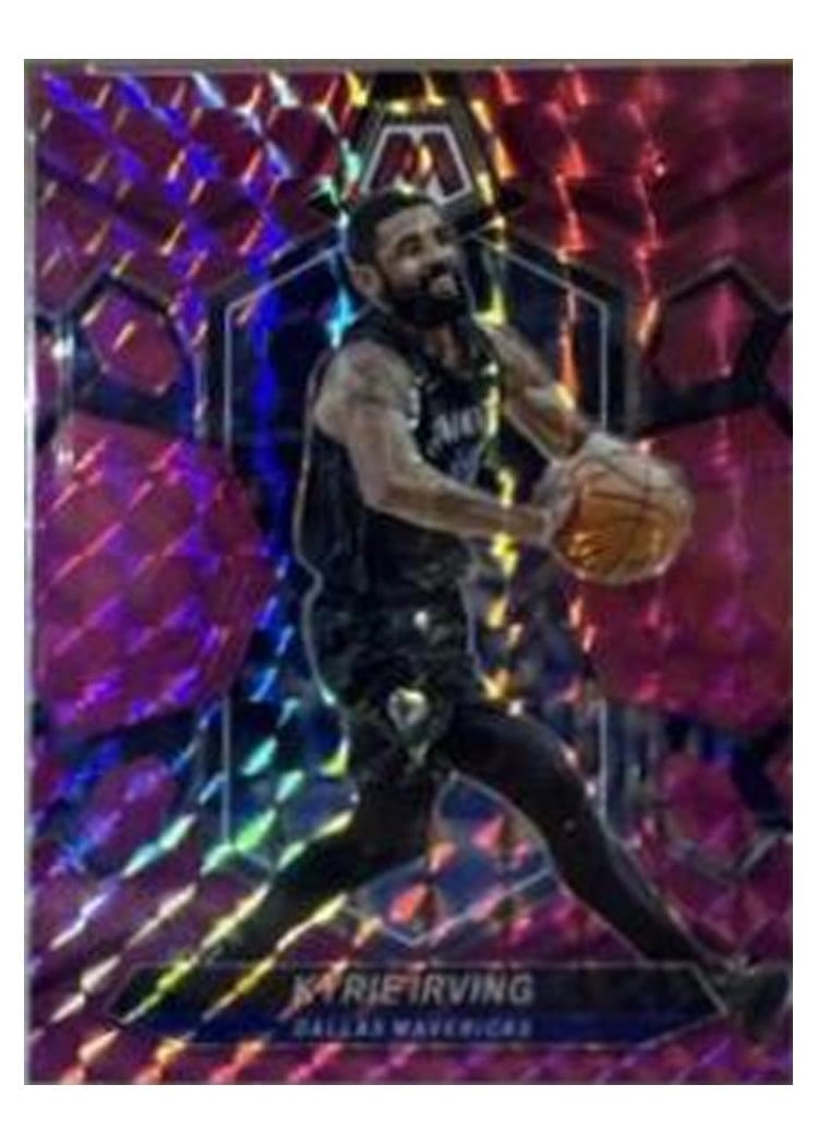 2023-24 Panini Mosaic Base Set Kyrie Irving Pink #115 card