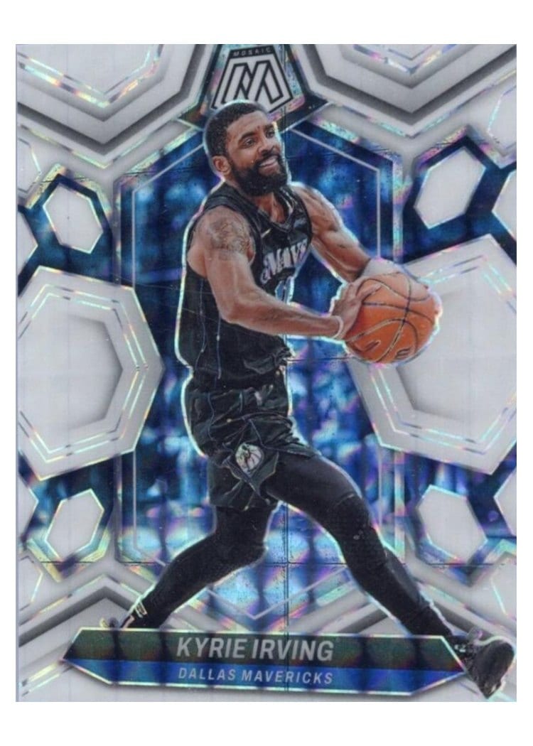 2023-24 Panini Mosaic Base Set Kyrie Irving #115 card