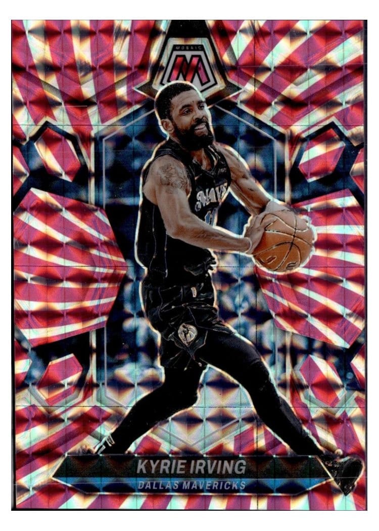 2023-24 Panini Mosaic Base Set Kyrie Irving #115 card