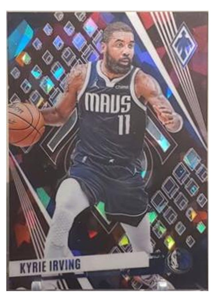 2023-24 Panini Phoenix Base Set Kyrie Irving Maroon Ice #119 card