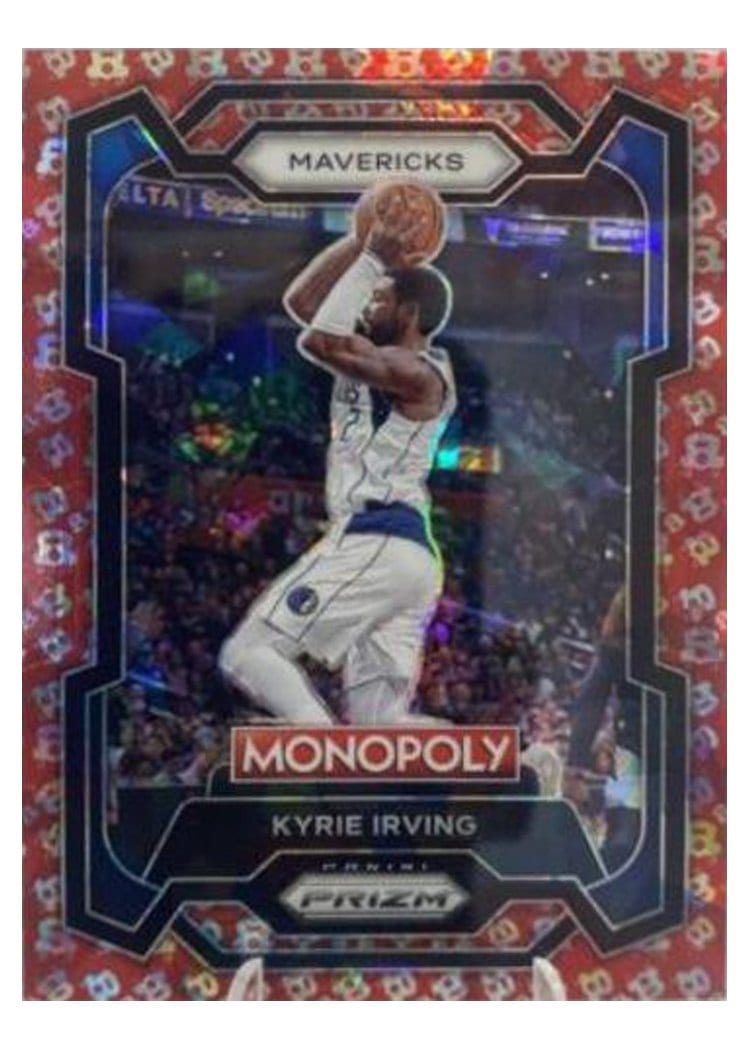2023-24 Panini Prizm Monopoly Base Set Kyrie Irving Free Parking #23 card