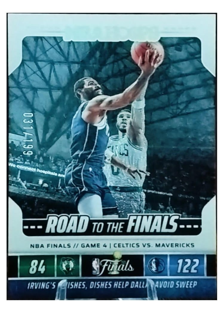 2024-25 Hoops Road to the Finals NBA Championship Kyrie Irving #6 card