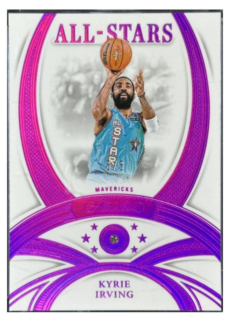 2024-25 Panini Flawless Base Gems Kyrie Irving #126 card