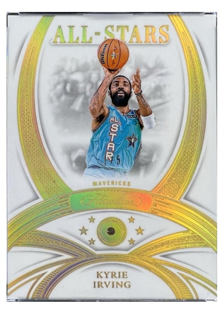 2024-25 Panini Flawless Base Gems Kyrie Irving #126 card