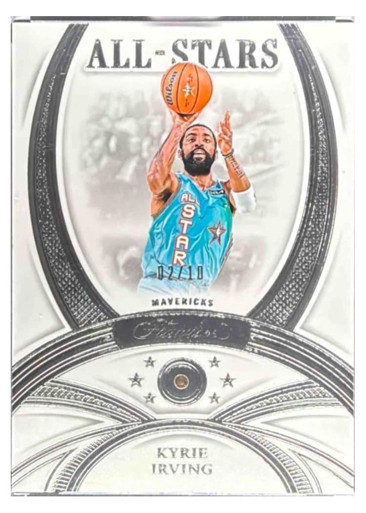 2024-25 Panini Flawless Base Gems Kyrie Irving #126 card