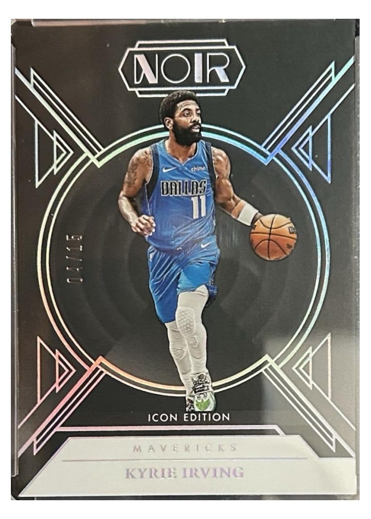 2024-25 Panini Noir Base Set Kyrie Irving #77 card