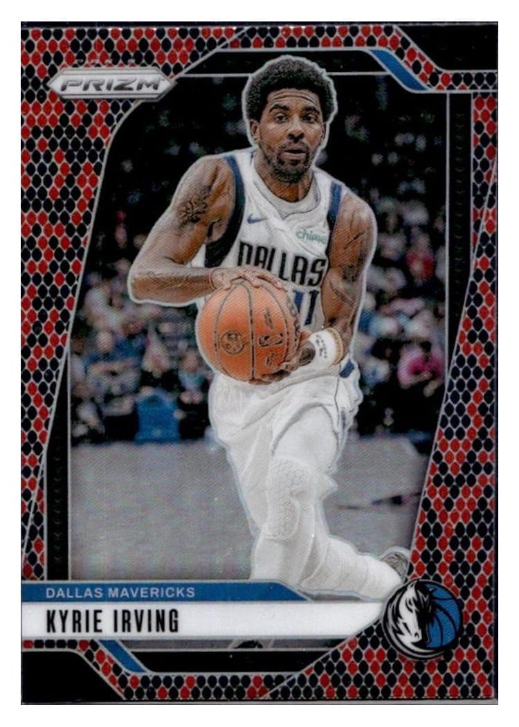 2024-25 Panini Prizm Base Set Kyrie Irving #111 card