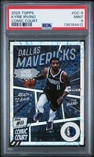 2025-26 Topps Comic Court Kyrie Irving #CC-9 card