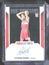 2024-25 Hoops Great SIGnificance Kyshawn George #GS-KGW card
