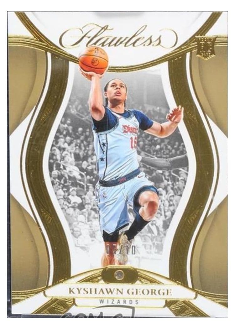 2024-25 Panini Flawless Base Gems Kyshawn George #92 card