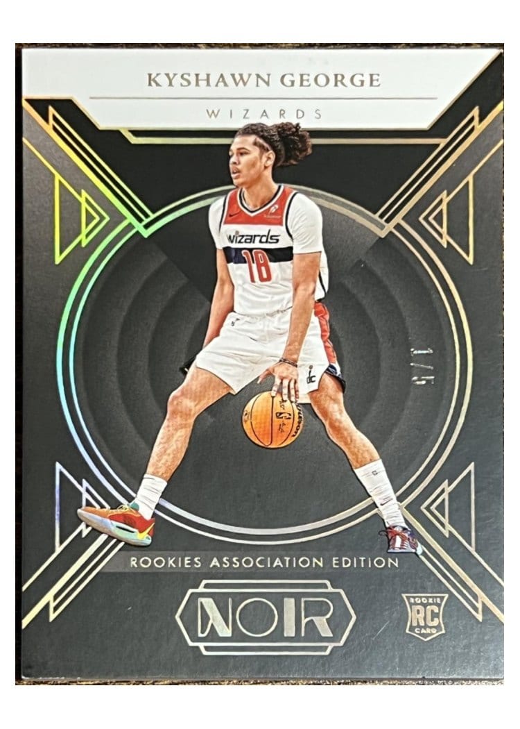 2024-25 Panini Noir Base Set Kyshawn George #148 card