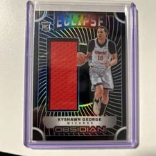 2024-25 Panini Obsidian Eclipse Materials Kyshawn George #EM-KGW card