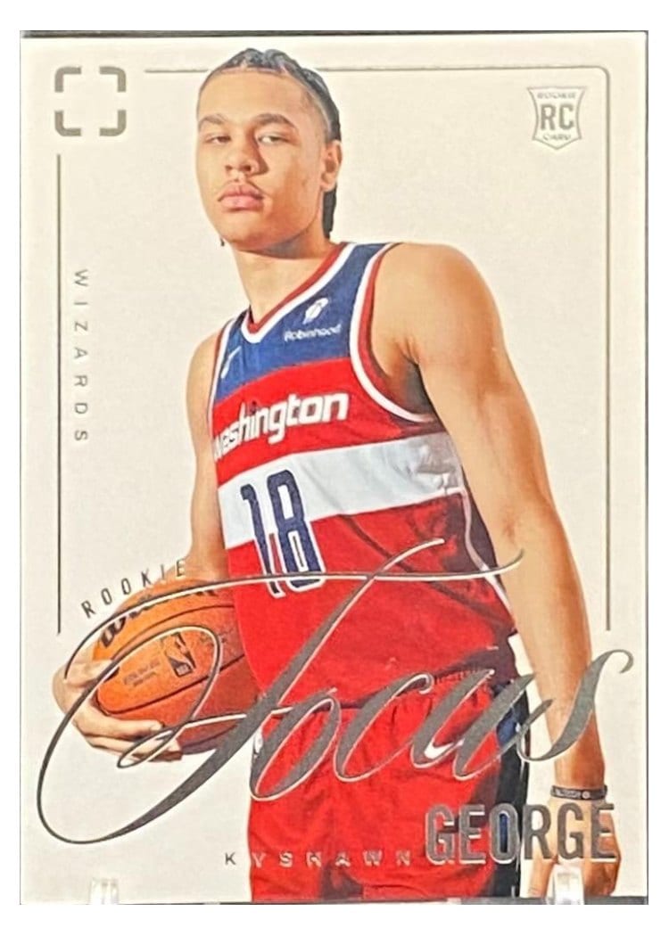 2024-25 Panini Photogenic Rookie Focus Set Kyshawn George #12 card