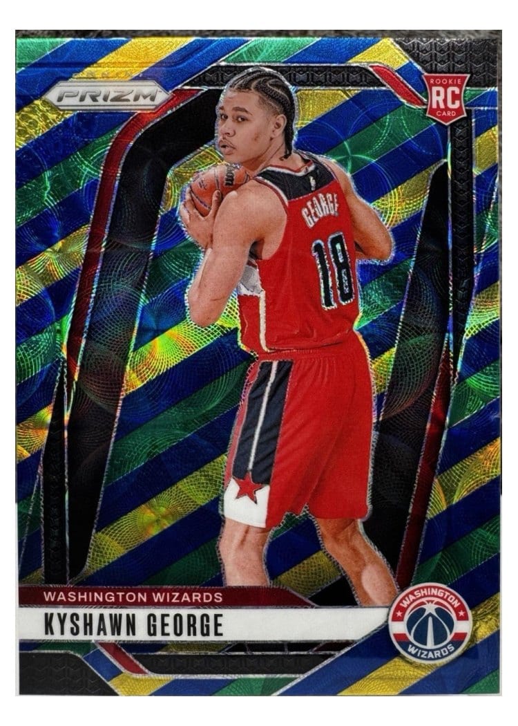 2024-25 Panini Prizm Base Set Kyshawn George #257 card