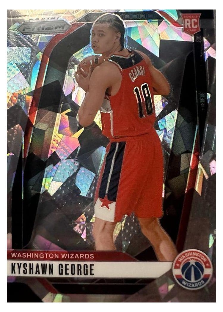 2024-25 Panini Prizm Base Set Kyshawn George #257 card