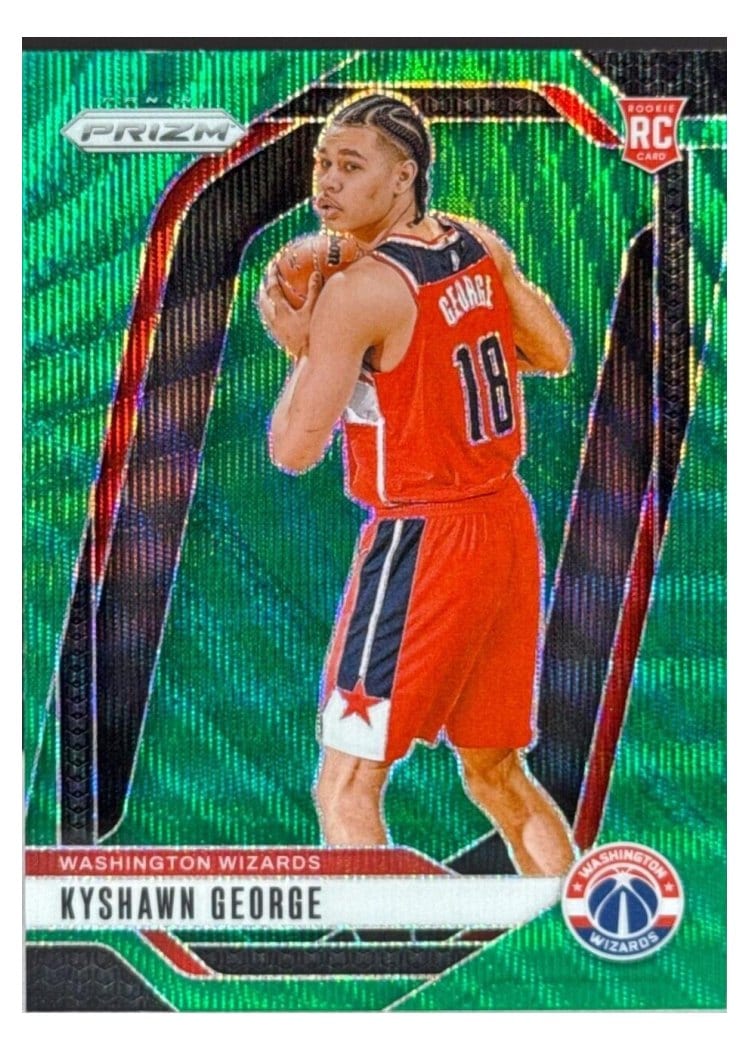 2024-25 Panini Prizm Base Set Kyshawn George #257 card