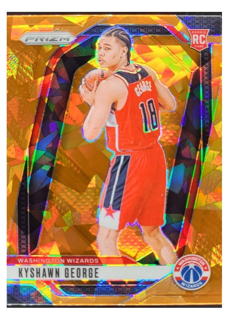 2024-25 Panini Prizm Base Set Kyshawn George #257 card