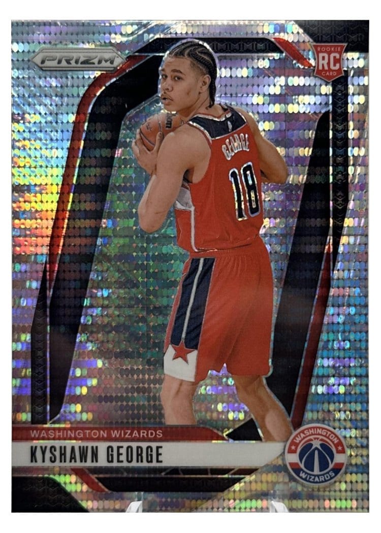 2024-25 Panini Prizm Base Set Kyshawn George #257 card