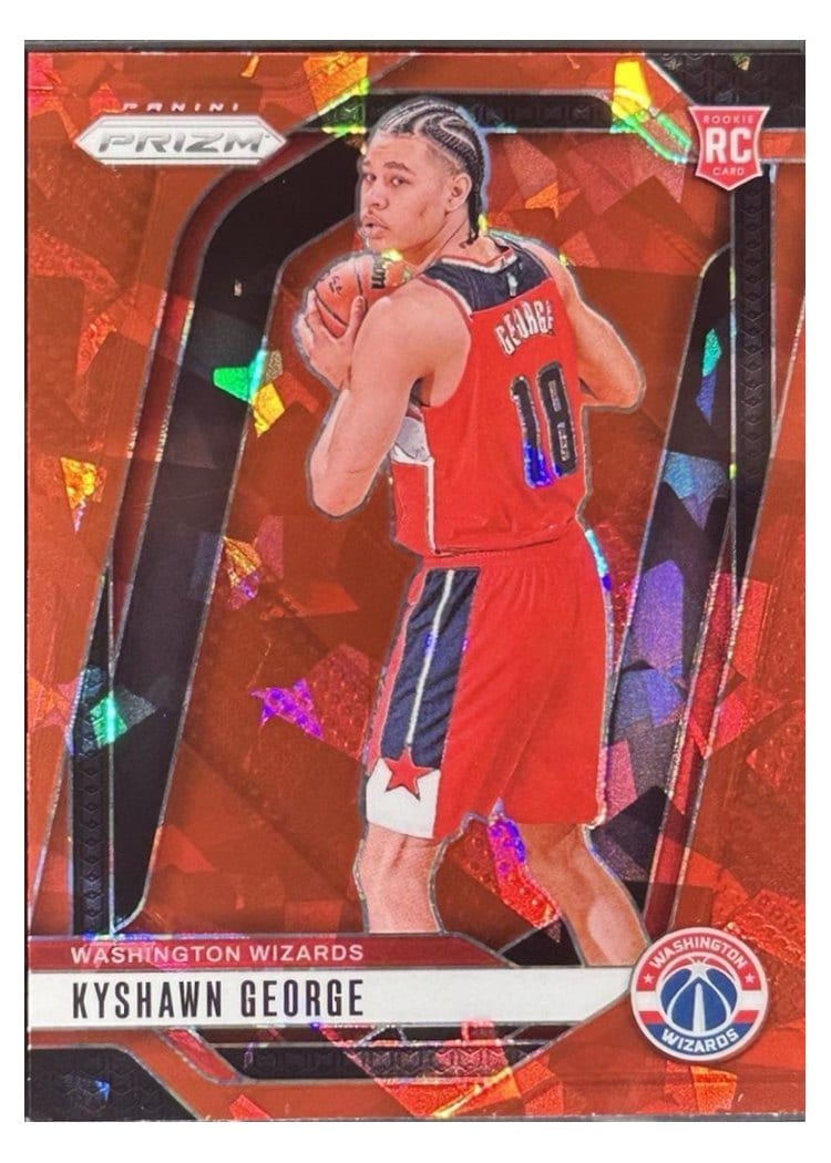 2024-25 Panini Prizm Base Set Kyshawn George #257 card