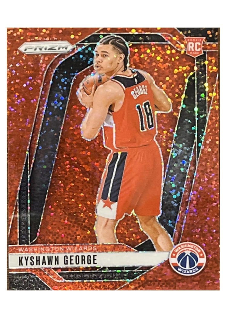 2024-25 Panini Prizm Base Set Kyshawn George #257 card