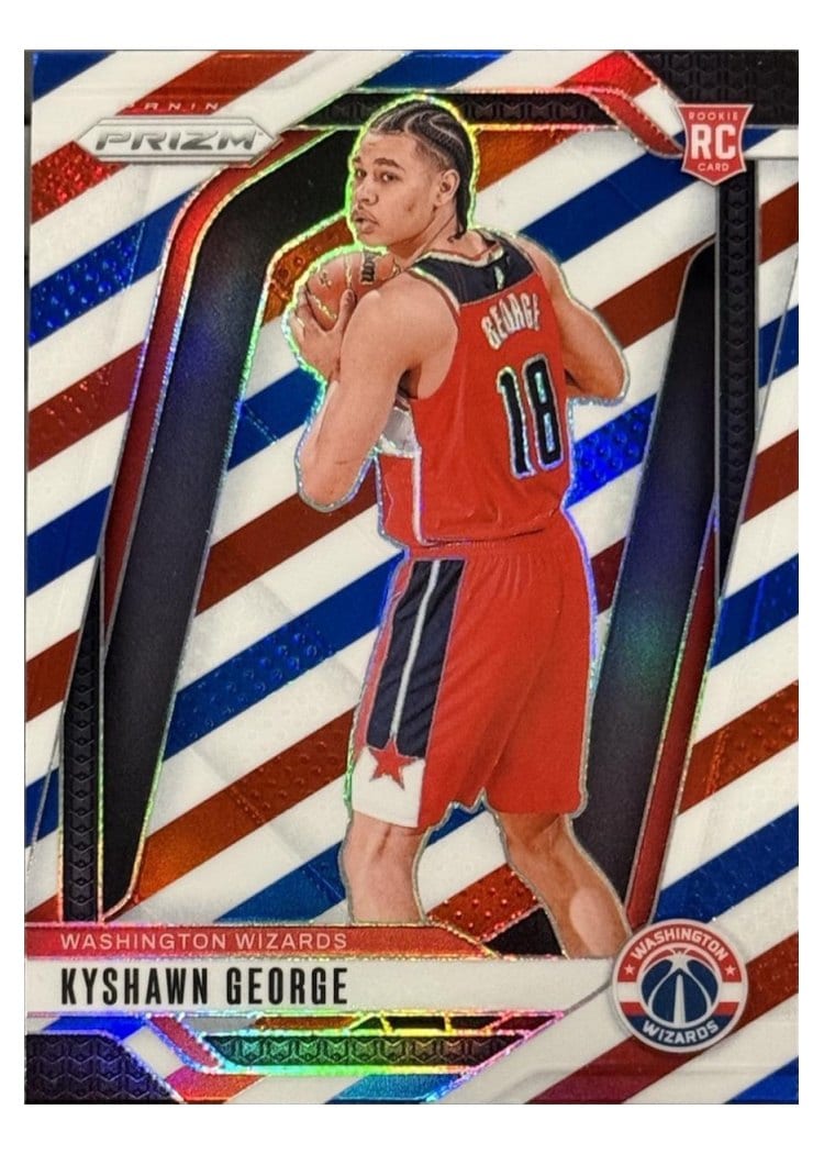 2024-25 Panini Prizm Base Set Kyshawn George #257 card