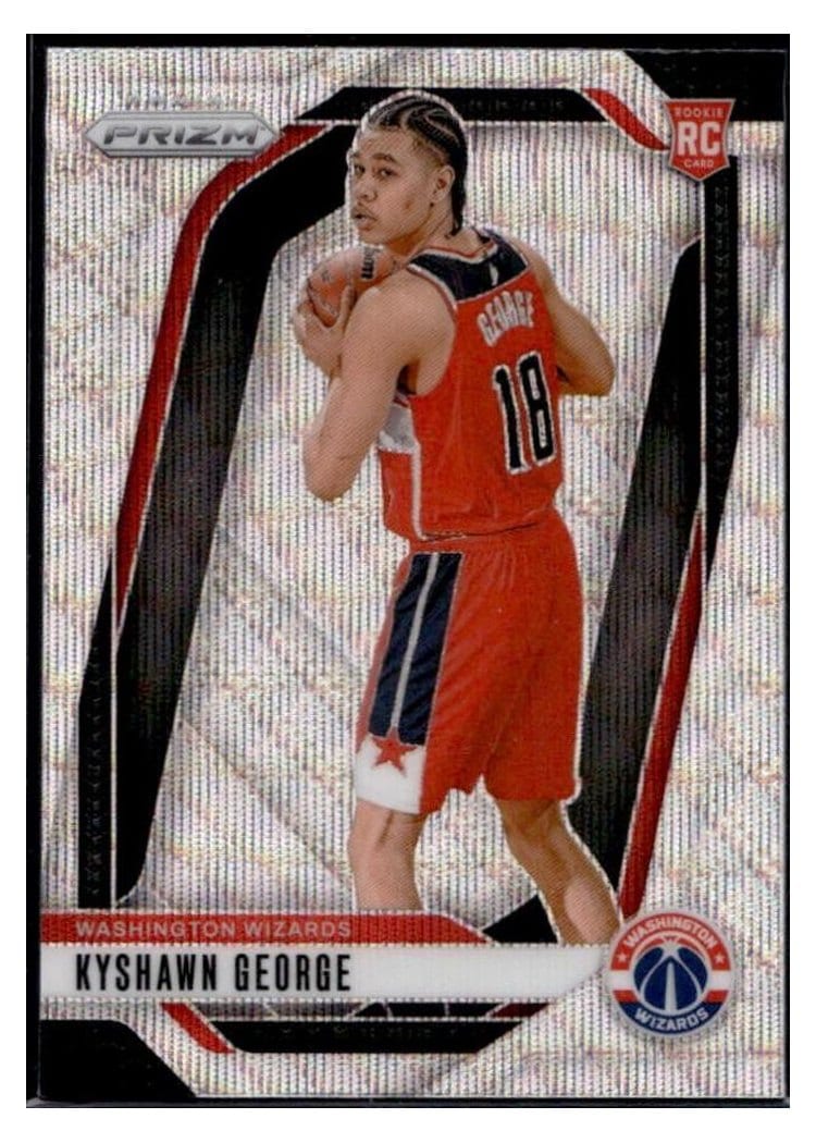 2024-25 Panini Prizm Base Set Kyshawn George #257 card