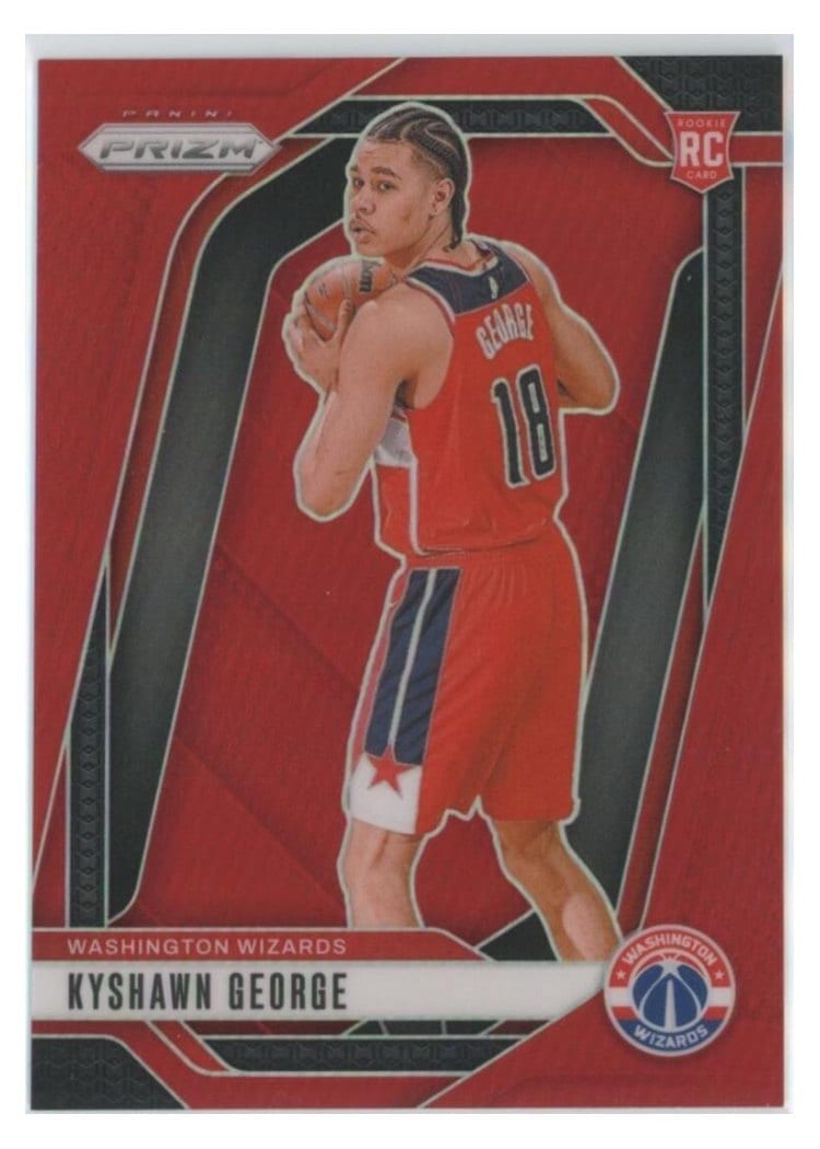 2024-25 Panini Prizm Base Set Kyshawn George #257 card