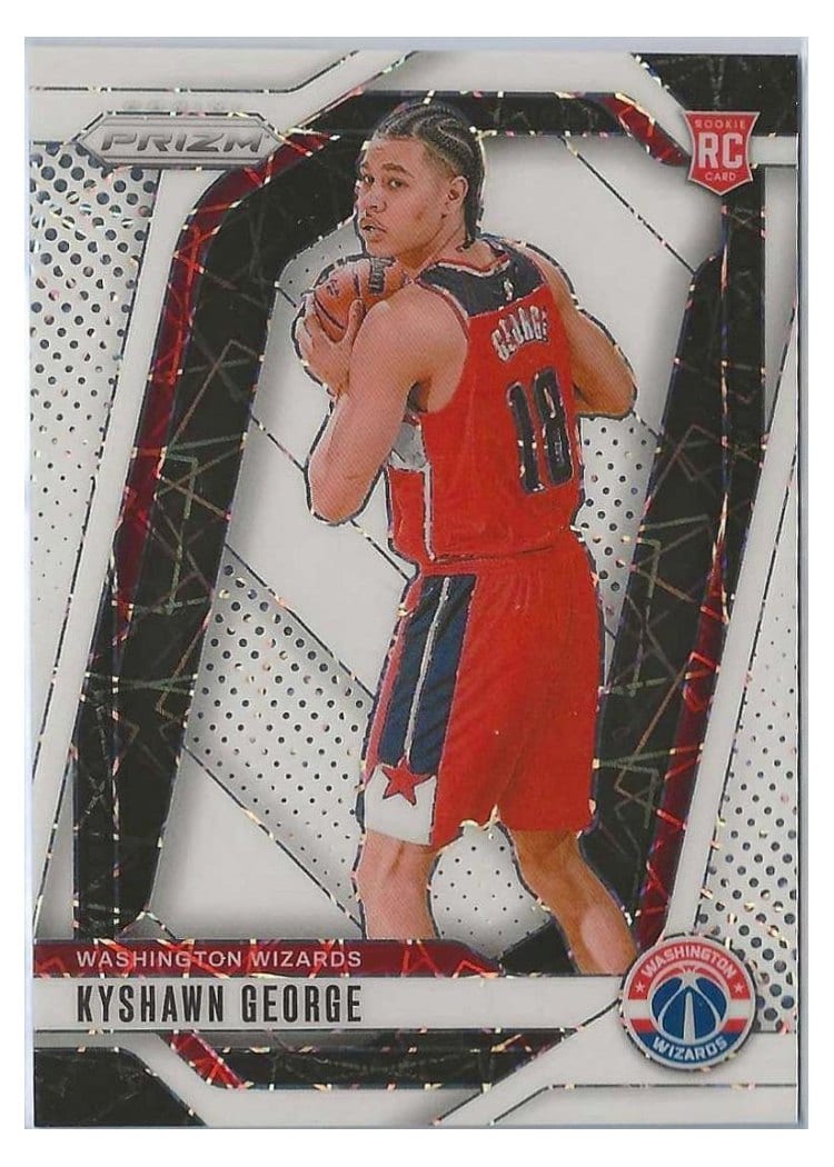 2024-25 Panini Prizm Base Set Kyshawn George #257 card