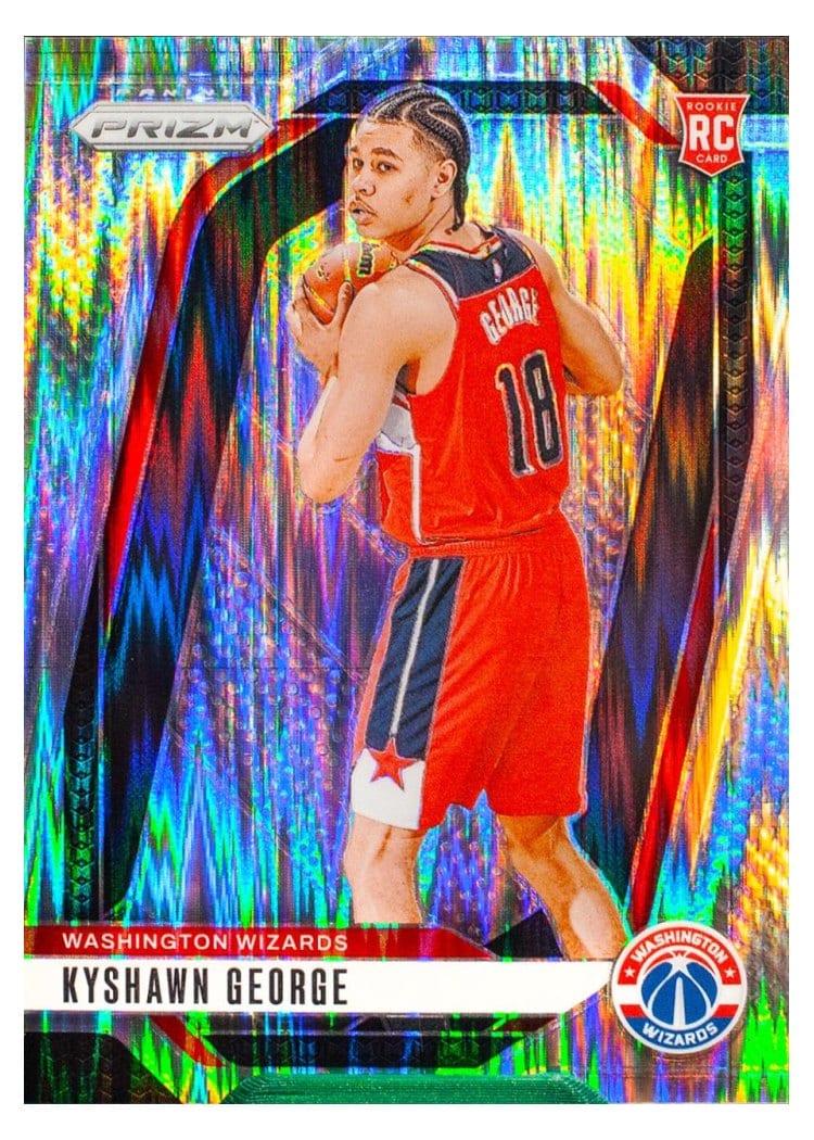 2024-25 Panini Prizm Base Set Kyshawn George #257 card