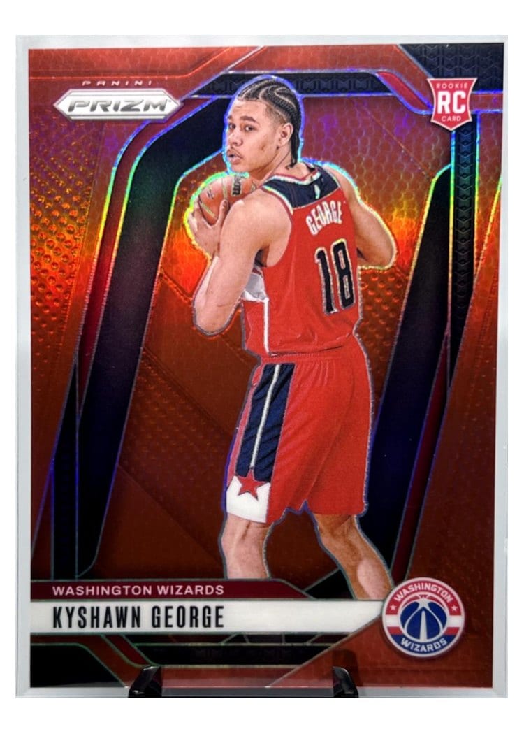 2024-25 Panini Prizm Base Set Kyshawn George #257 card