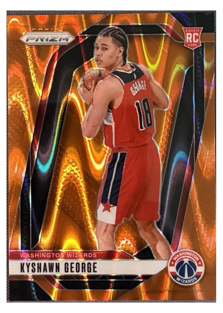 2024-25 Panini Prizm Base Set Kyshawn George #257 card