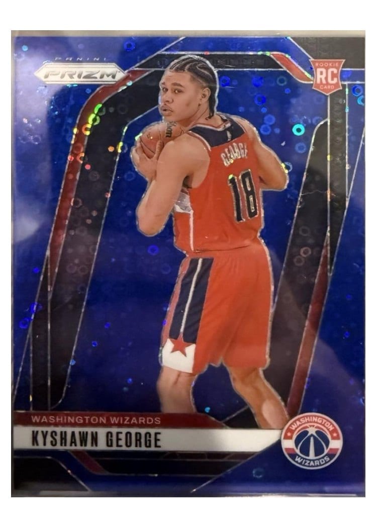 2024-25 Panini Prizm Base Set Kyshawn George #257 card