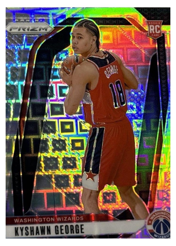 2024-25 Panini Prizm Base Set Kyshawn George #257 card