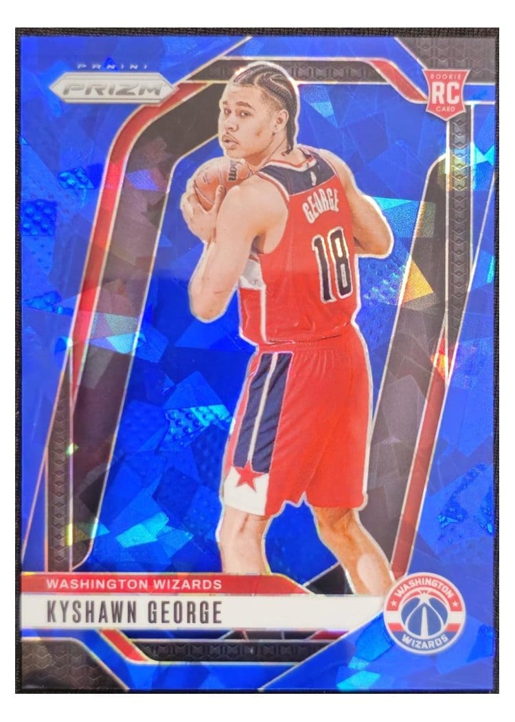 2024-25 Panini Prizm Base Set Kyshawn George #257 card