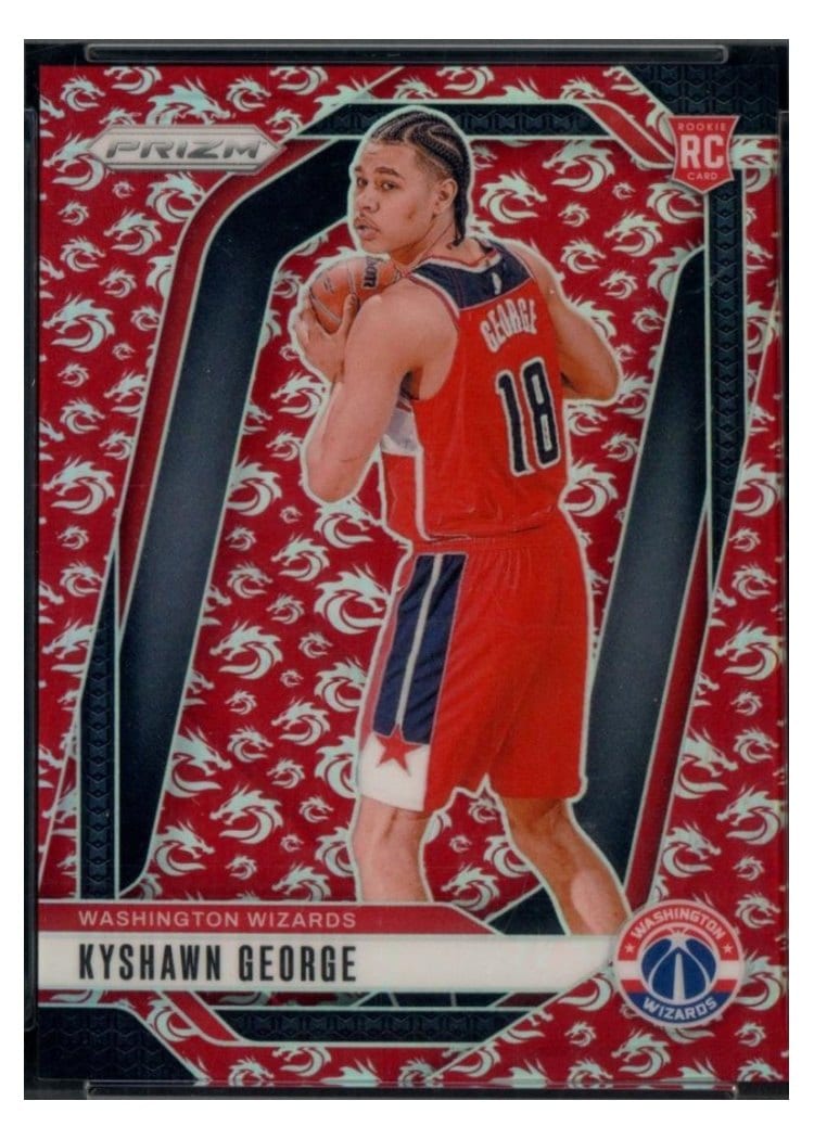 2024-25 Panini Prizm Base Set Kyshawn George #257 card