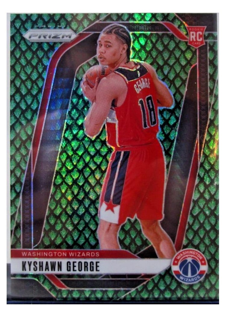 2024-25 Panini Prizm Base Set Kyshawn George #257 card