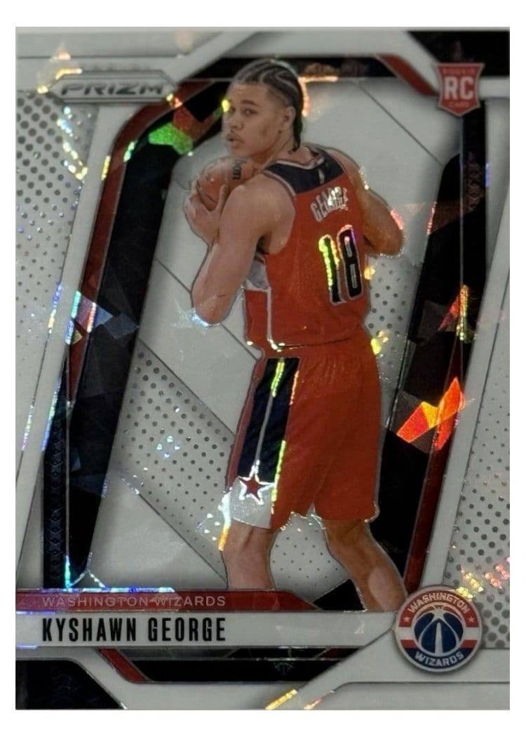 2024-25 Panini Prizm Base Set Kyshawn George #257 card