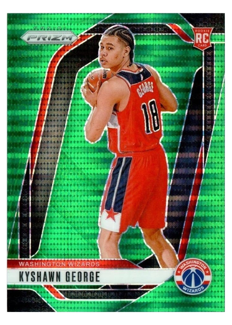 2024-25 Panini Prizm Base Set Kyshawn George #257 card