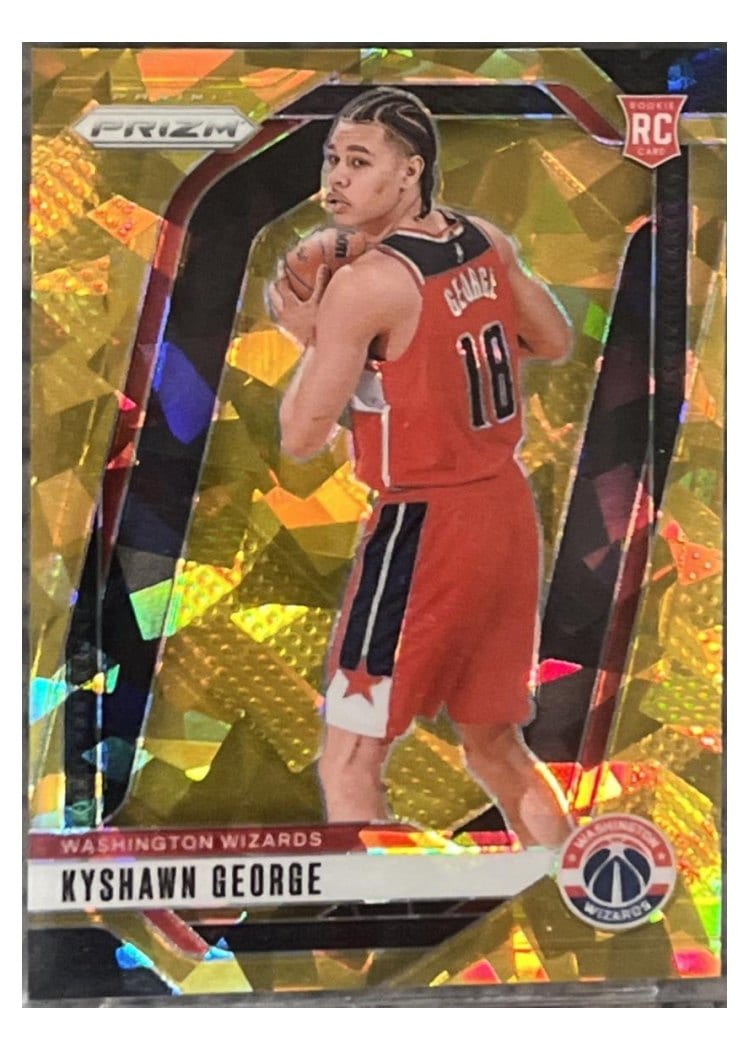 2024-25 Panini Prizm Base Set Kyshawn George #257 card