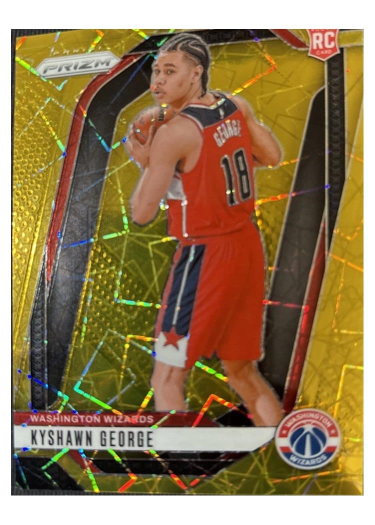 2024-25 Panini Prizm Base Set Kyshawn George #257 card