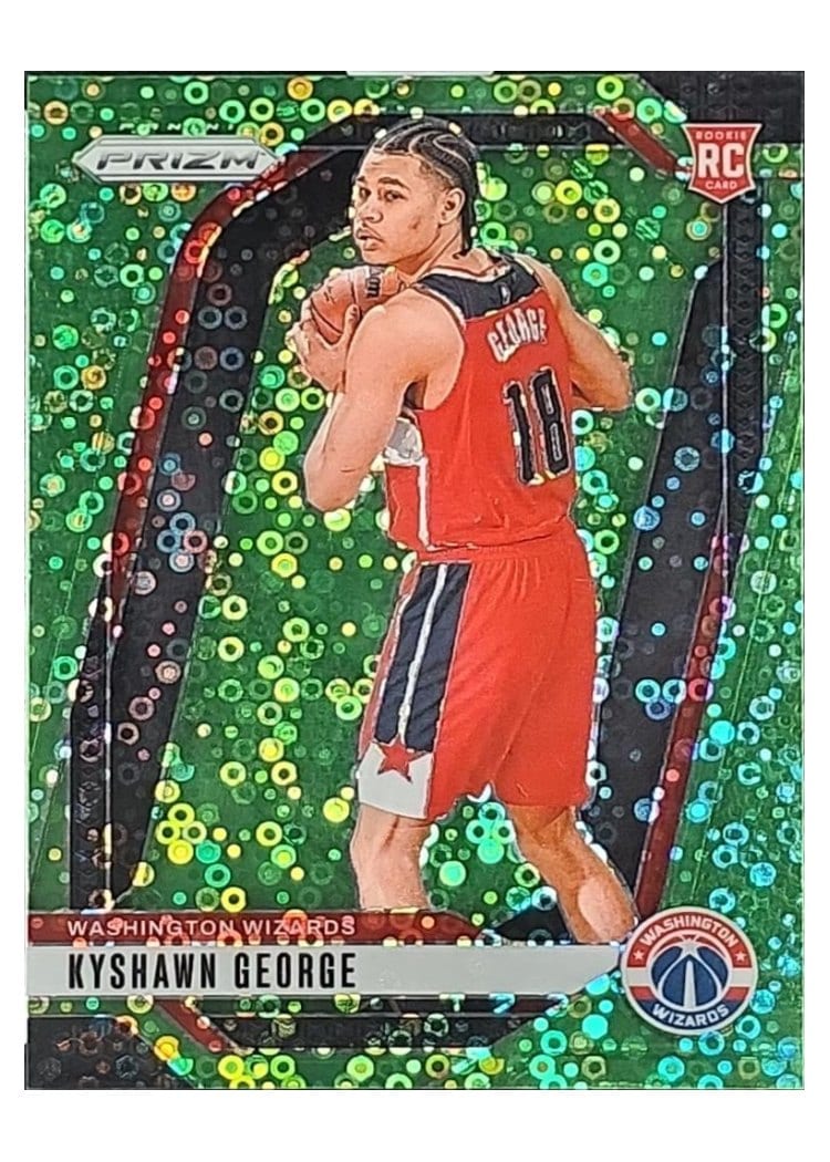 2024-25 Panini Prizm Base Set Kyshawn George #257 card