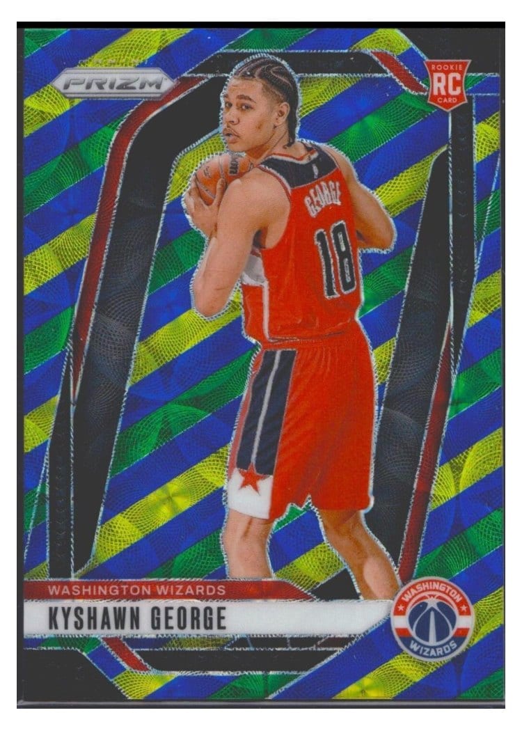2024-25 Panini Prizm Base Set Kyshawn George #257 card