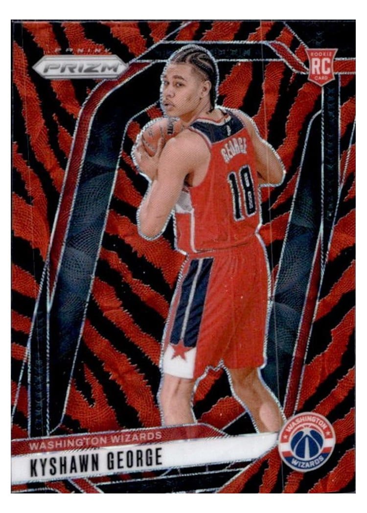 2024-25 Panini Prizm Base Set Kyshawn George #257 card