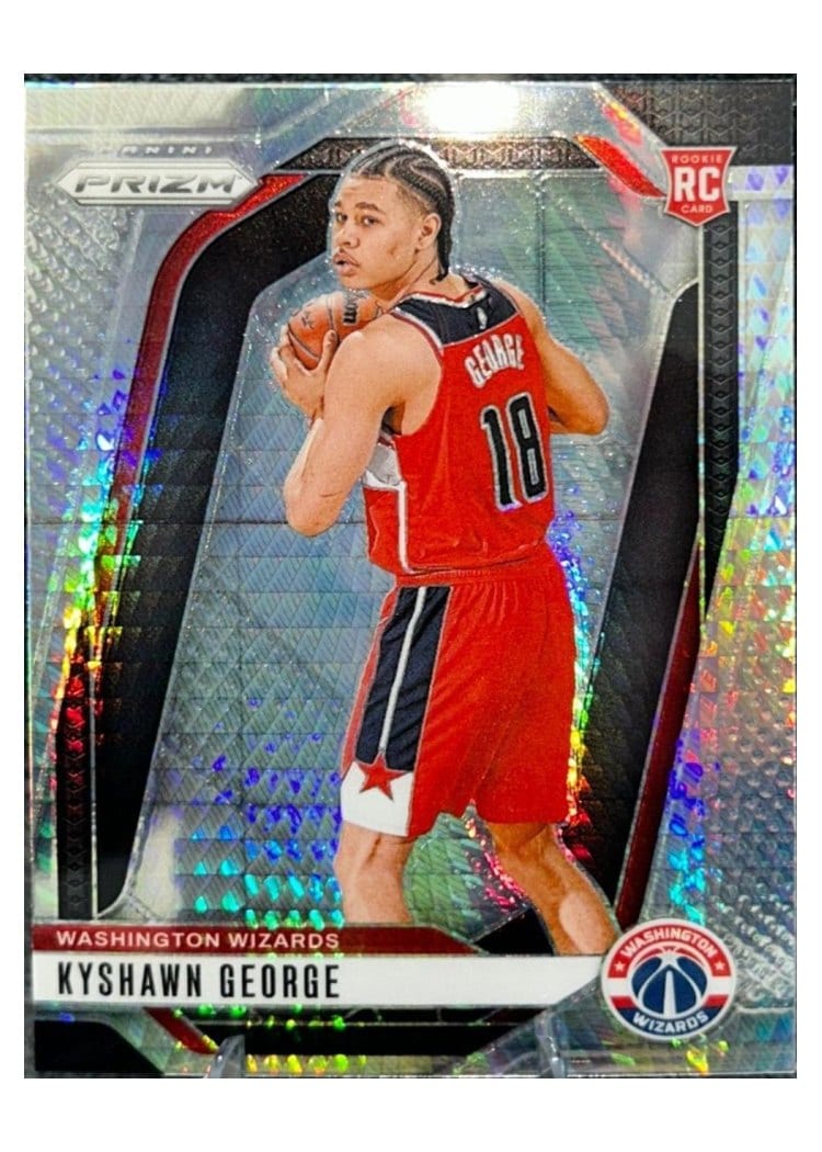 2024-25 Panini Prizm Base Set Kyshawn George #257 card