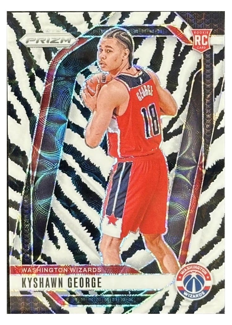 2024-25 Panini Prizm Base Set Kyshawn George #257 card