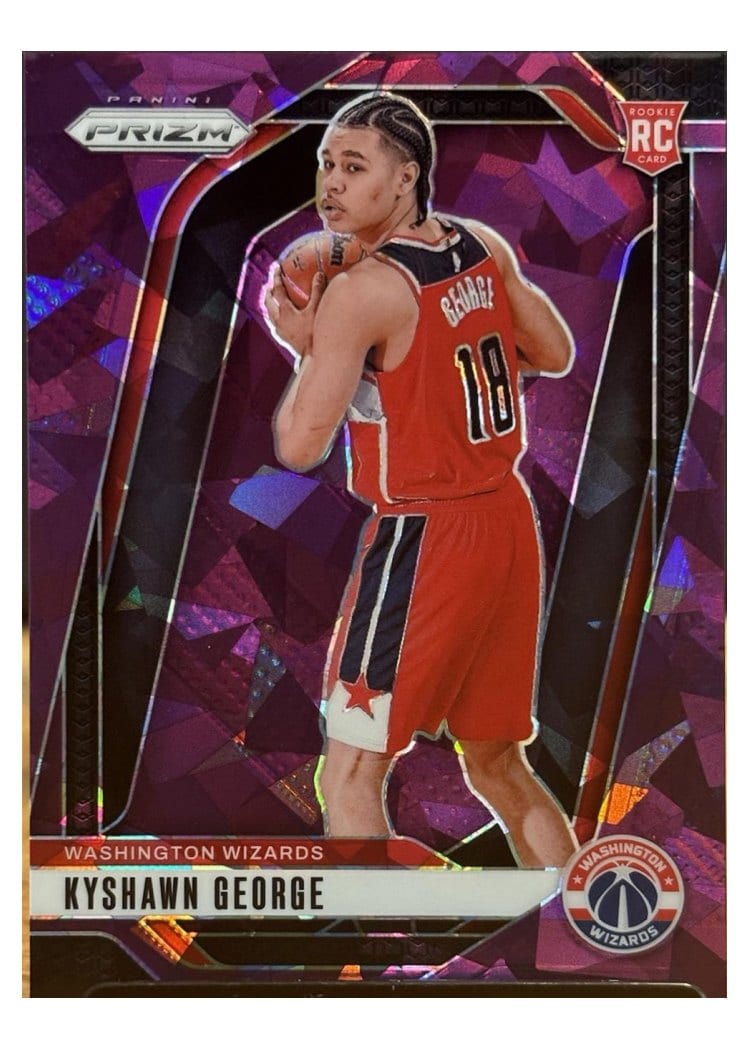 2024-25 Panini Prizm Base Set Kyshawn George #257 card