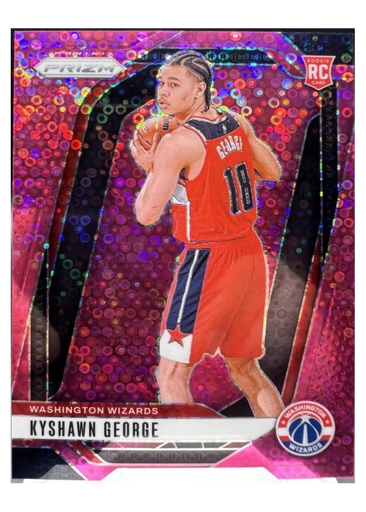 2024-25 Panini Prizm Base Set Kyshawn George #257 card
